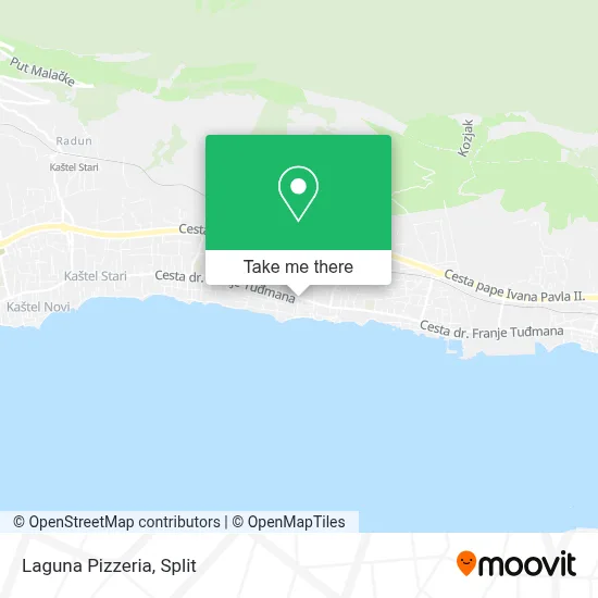 Pizzeria Laguna map