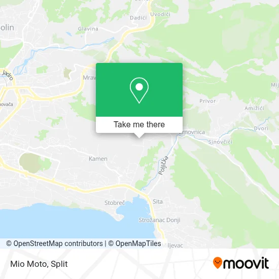 Mio Moto map