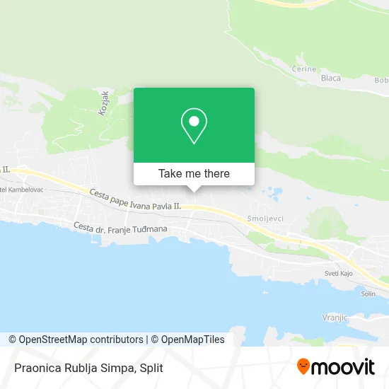 Praonica Rublja Simpa map