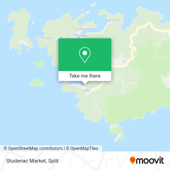 Studenac Market map
