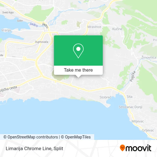 Limarija Chrome Line map