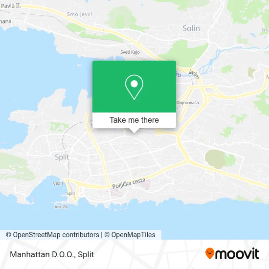 Manhattan D.O.O. map