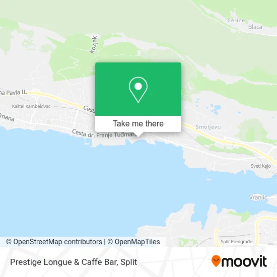 Prestige Longue & Caffe Bar map