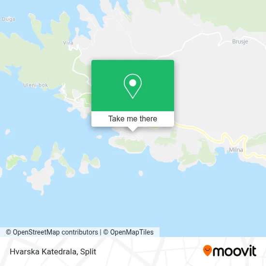 Hvarska Katedrala map