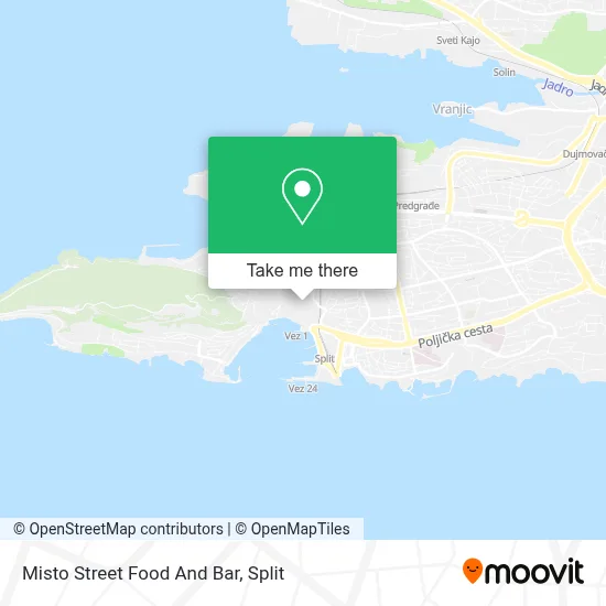 Misto Street Food And Bar map