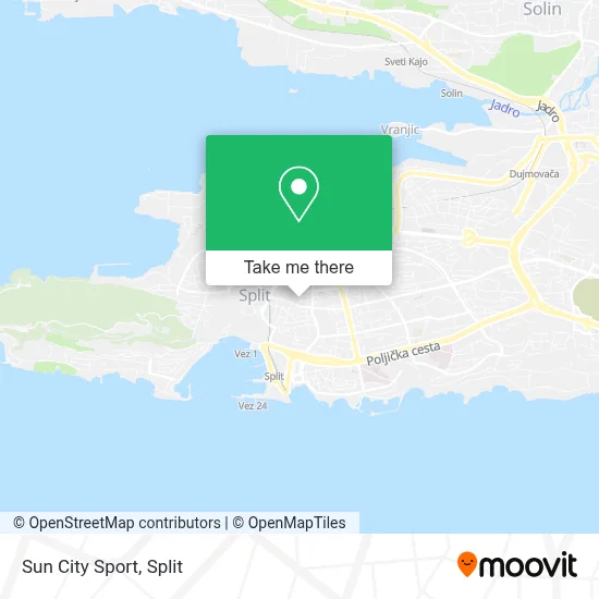 Sun City Sport map