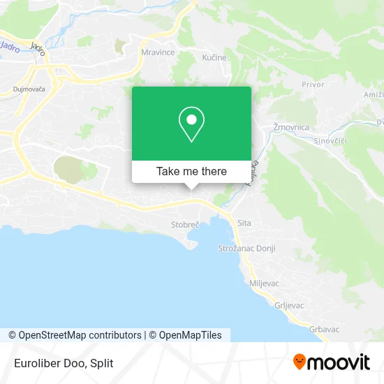 Euroliber Doo map