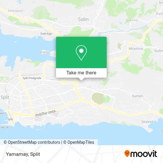 Yamamay map