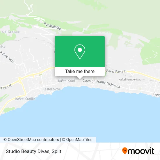 Studio Beauty Divas map