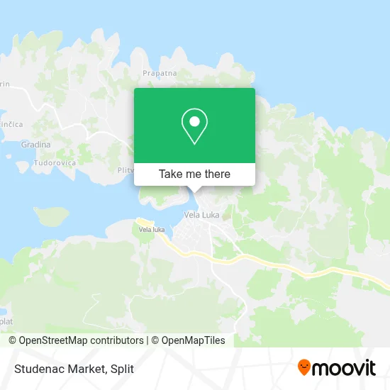 Studenac Market map