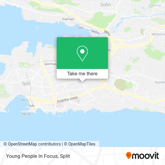 Young People In Focus map