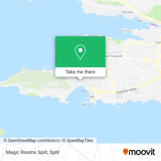 Magic Rooms Split map