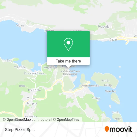 Step Pizza map