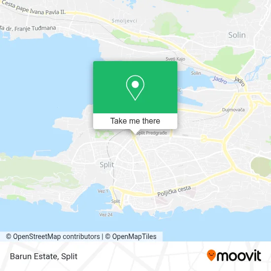Barun Estate map