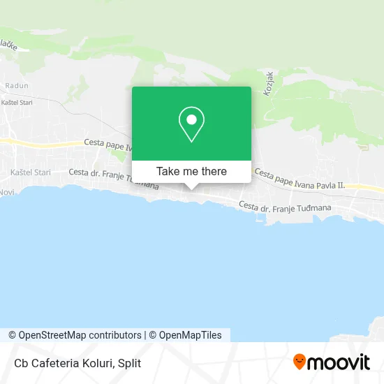Cb Cafeteria Koluri map