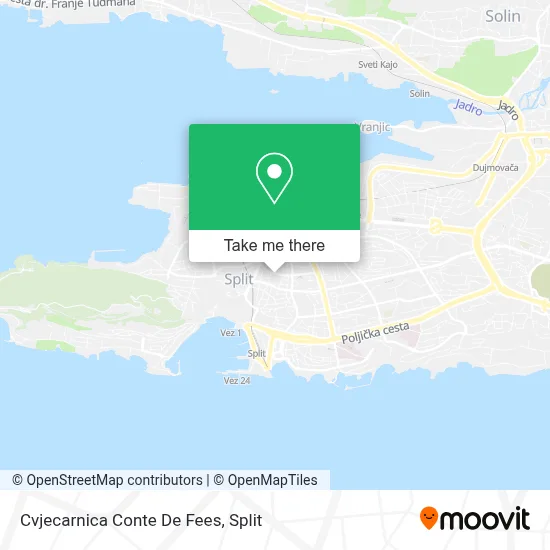 Cvjecarnica Conte De Fees map