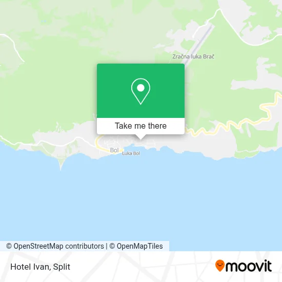 Hotel Ivan map
