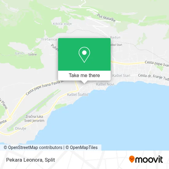 Pekara Leonora map