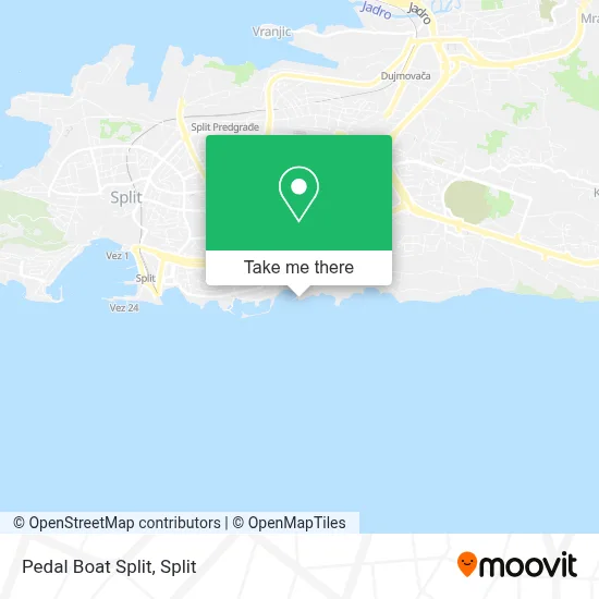 Pedal Boat Split map