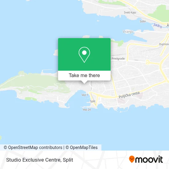 Studio Exclusive Centre map