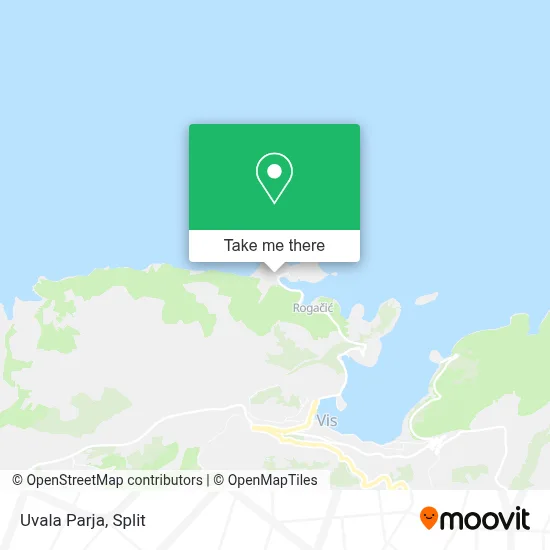Uvala Parja map