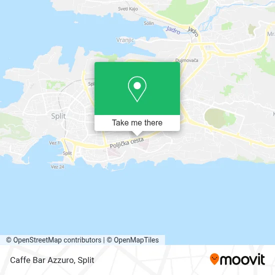 Caffe Bar Azzuro map