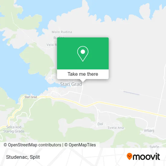 Studenac map