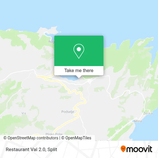 Restaurant Val 2.0 map