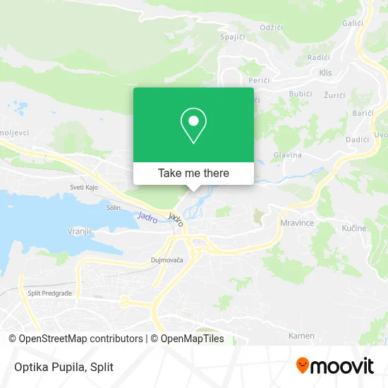 Optika Pupila map