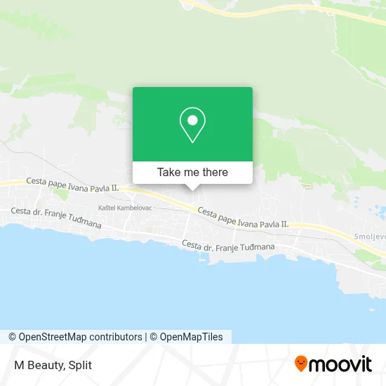 M Beauty map