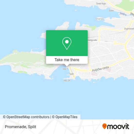 Promenada map