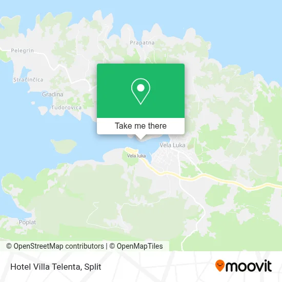 Hotel Villa Telenta map