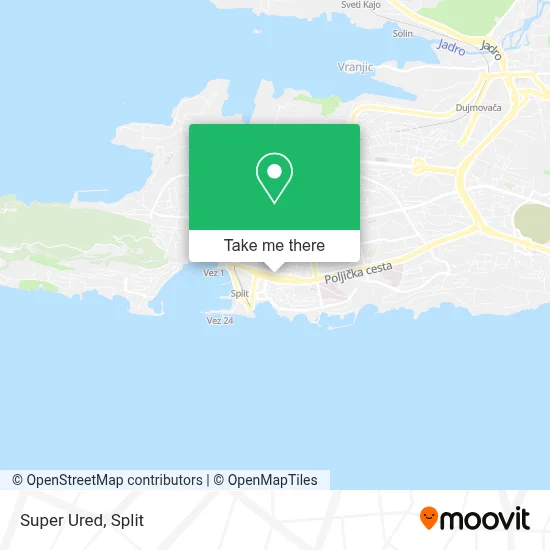 Super Ured map