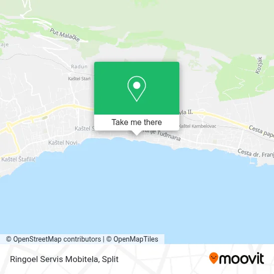 Ringoel Servis Mobitela map