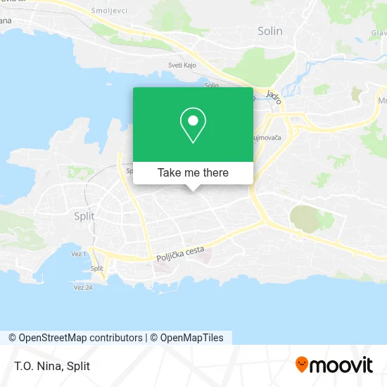 T.O. Nina map