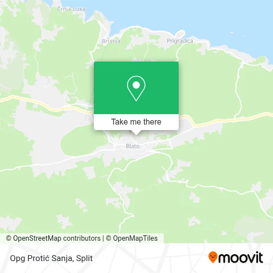 Opg Protić Sanja map