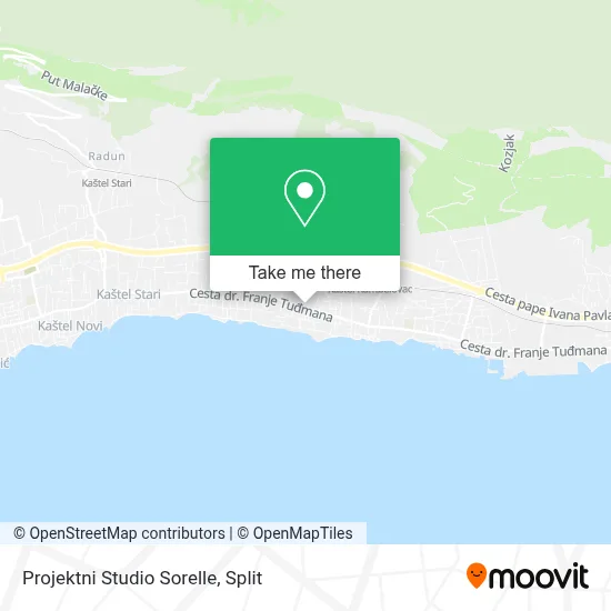 Projektni Studio Sorelle map