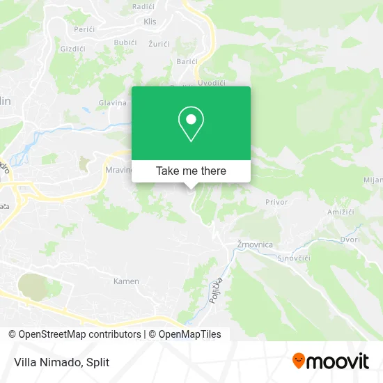 Villa Nimado map
