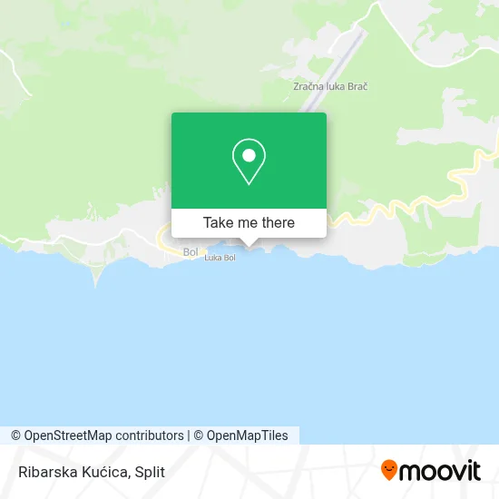 Ribarska Kućica map