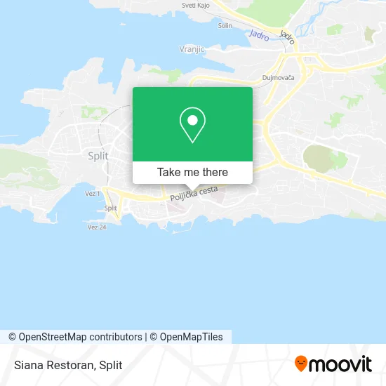 Siana Restoran map
