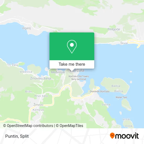Puntin map