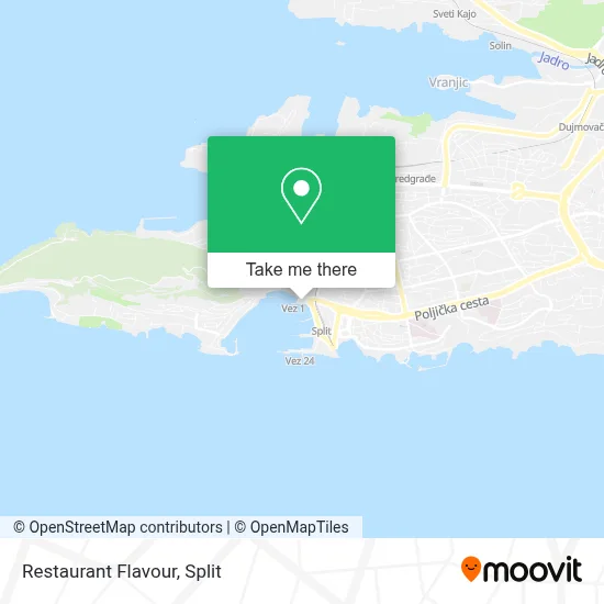 Restaurant Flavour map