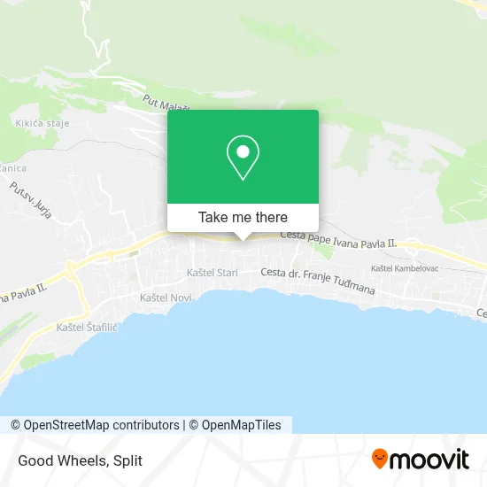 Good Wheels map