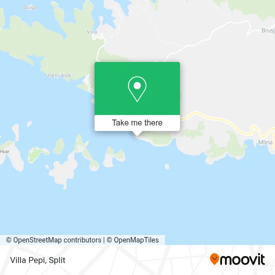 Villa Pepi map