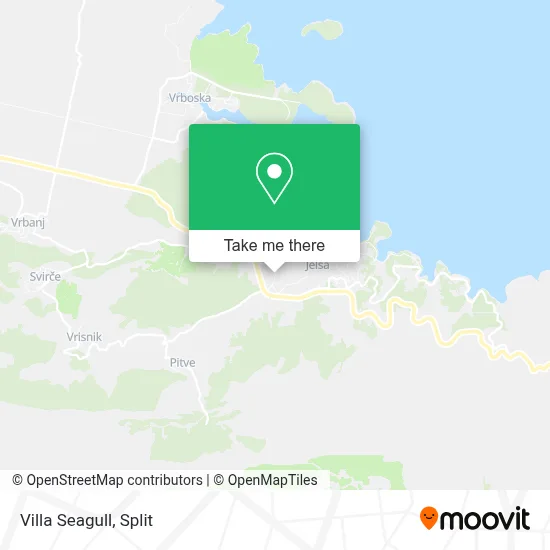 Villa Seagull map