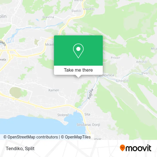Tendiko map