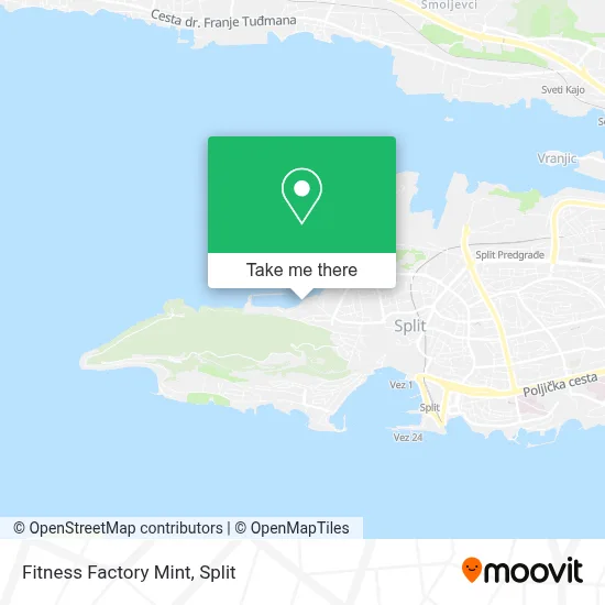 Fitness Factory Mint map