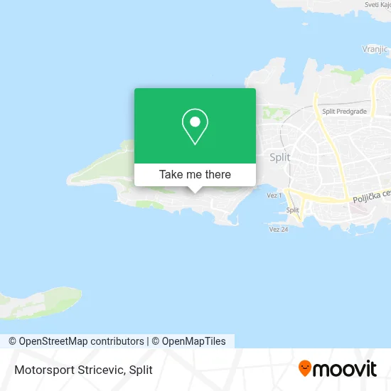 Motorsport Stricevic map