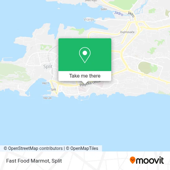 Fast Food Marmot map