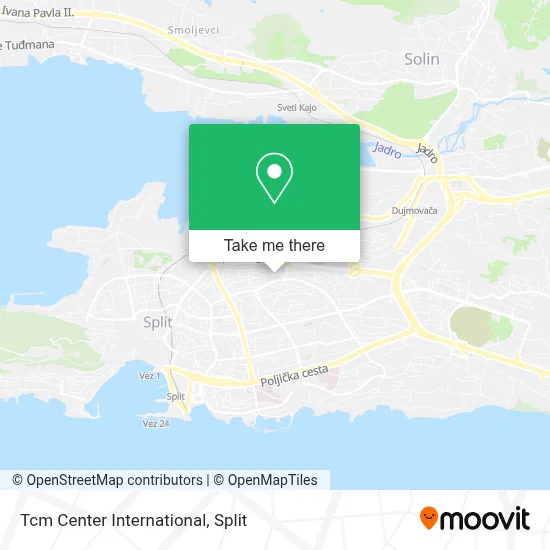 Tcm Center International map